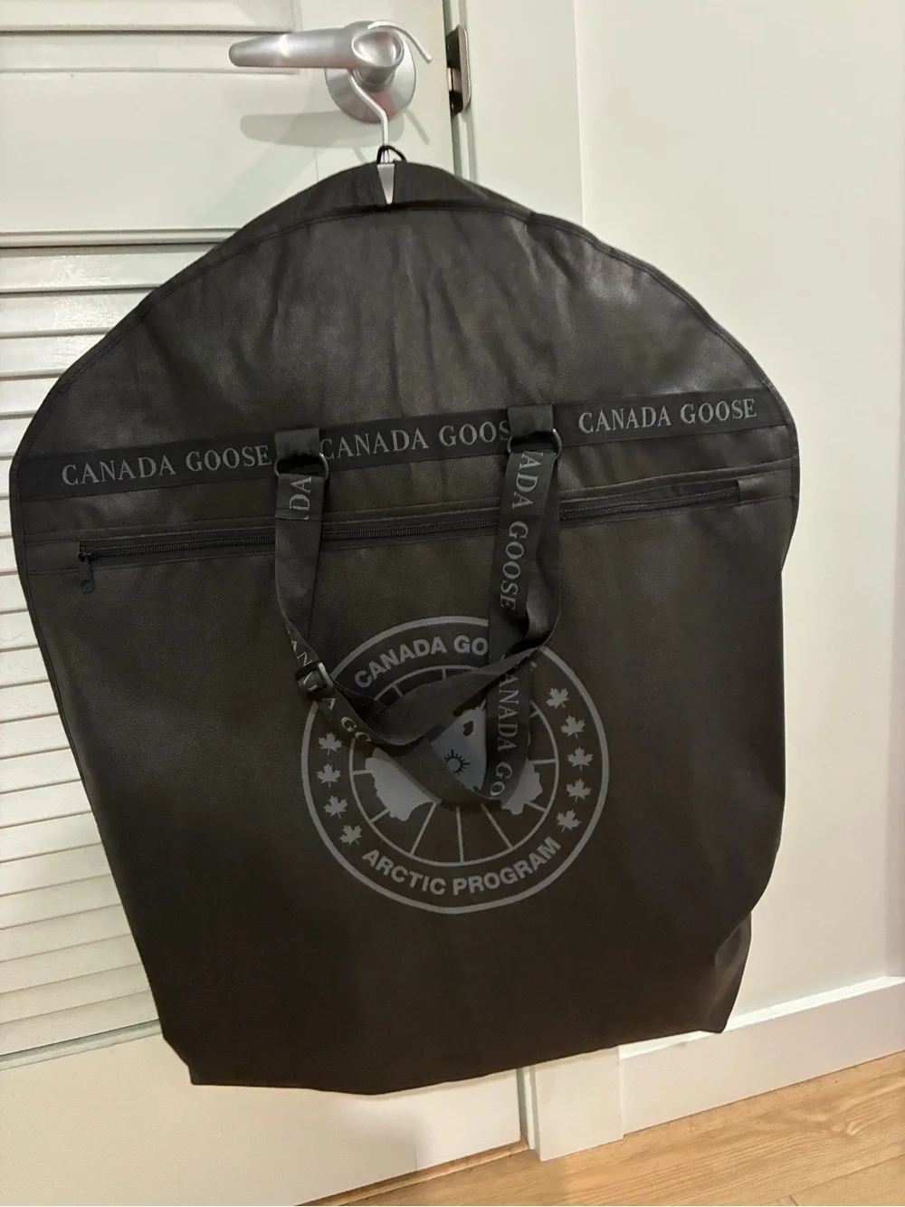 Canada Goose Black Puffer w/ Canada Goose Bag